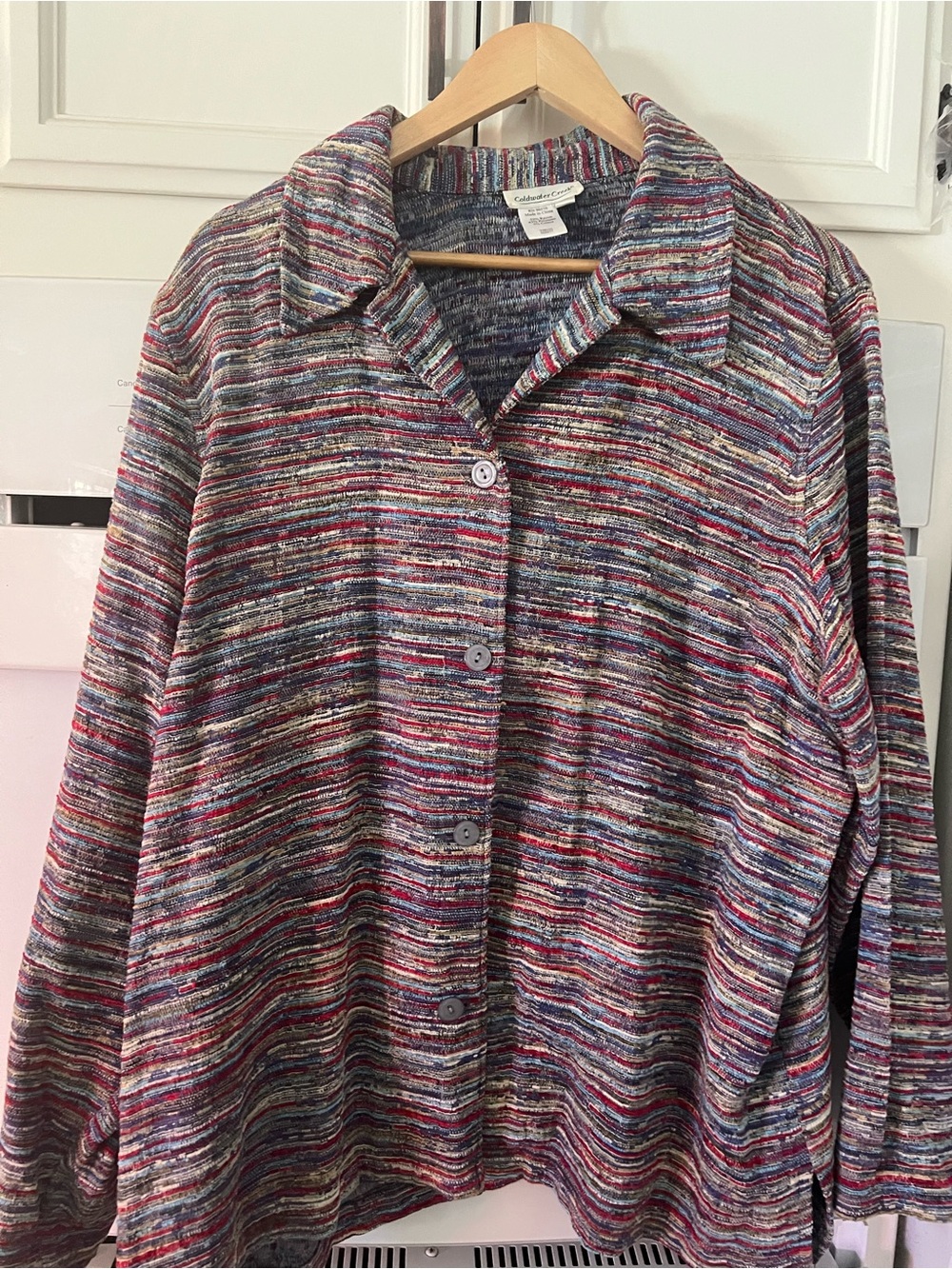 Coldwater Creek Textured Woven Jacket/Cardigan – Women’s 2X